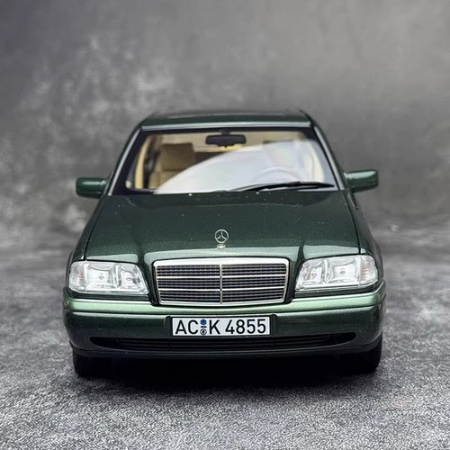 Norev 1/18 Scale Mercedes-Benz C-Class 1993 Green DieCast Car Model Toy Gift - Picture 3 of 7