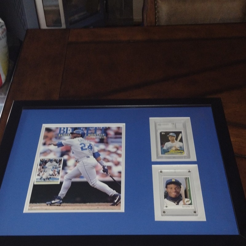 Upper Deck Ken Griffey Jr Seattle Mariners 1989 Star Rookie Framed 2-Card Lot