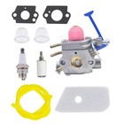 545081848 C1Q-W40A Carburetor Adapter Husqvarna 125L 125LDX 128C 128CD Kit