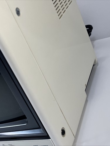 Zenith Space Command white CRT Vintage turns on used pls read as is 9" screen - Picture 8 of 24