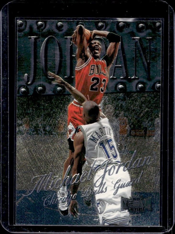 1998-99 Skybox Metal Universe Michael Jordan #1 Bulls