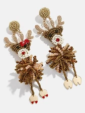 BaubleBar Rudolph Couple Drop Earrings