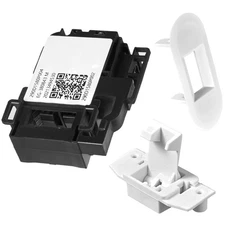 GE Washer Lid Lock Switch Set: Durable Bezel & Striker Included