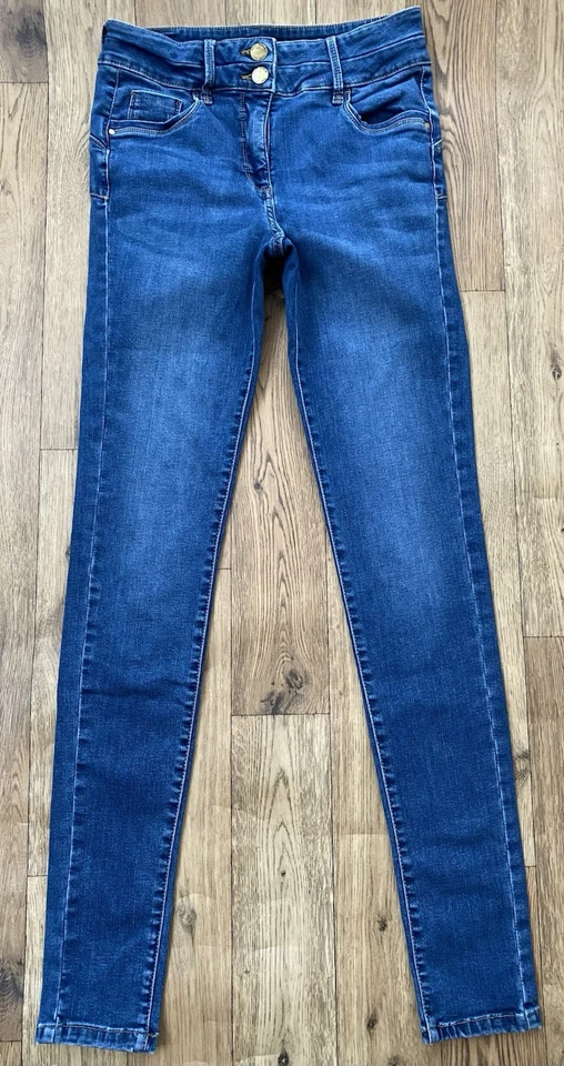 Ladies size 12 XL NEXT Skinny jeans Lift Slim & Shape Waist 30 long leg 33 - Image 2 of 4