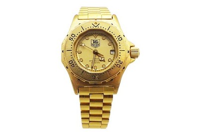 TAG Heuer 3000 シルバー/ゴールド 時計 TAG Heuer 3000 Gold Women's Watch - 937.408 for sale online