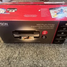 Open Box Epson Stylus Photo 1400 Wide-Format Color Inkjet - C11C655001 Read