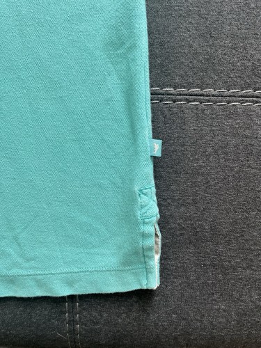 Tommy Bahama Poloshirt Herren Extra Large türkis bestickt 100% Baumwolle XL - Bild 3 von 7