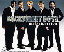 BACKSTREET BOYS - More Than That / The Call - CD Single with Enhanced Video