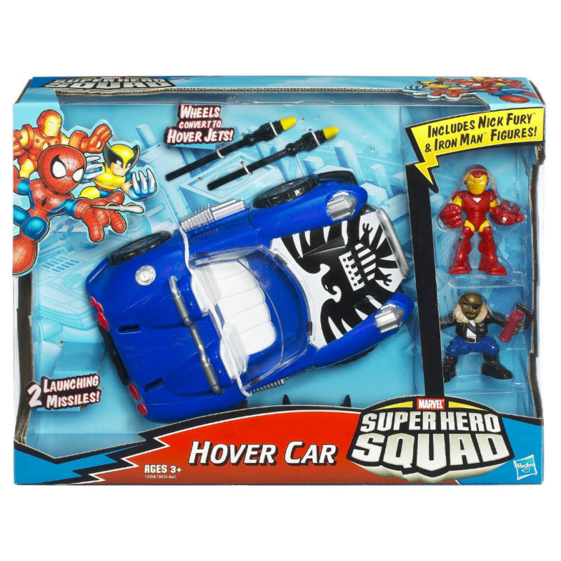MARVEL HEROES SQUAD SHIELD HOVER CAR JET vehicle & figures, dc imaginext MARVEL HEROES SQUAD SHIELD HOVER CAR JET vehicle & figures, dc imaginext