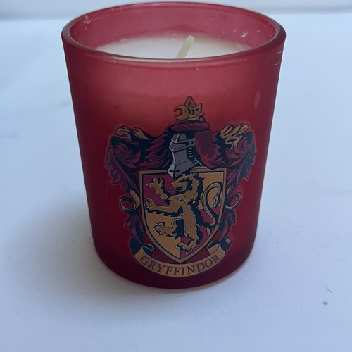Harry Potter Hogwarts Houses Glass Votive Candles Set of 4 Unscented + 1 Empty - Picture 13 of 16