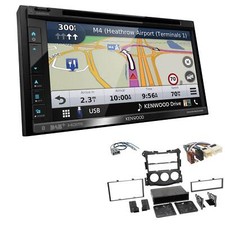 Kenwood Navigation Apple CarPlay Android Auto für Nissan 370 Z ab 2009 schwarz