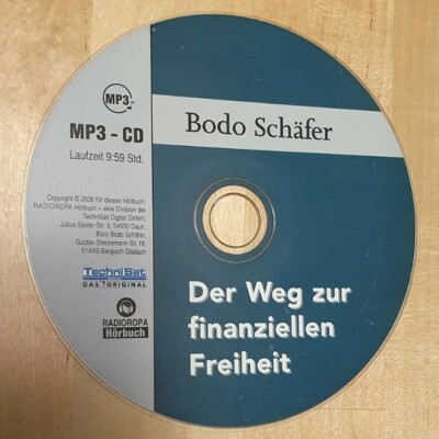 Bodo Schäfer Der Weg Zur Finanziellen Freiheit CD MP3 9:59 Std. Laufzeit 