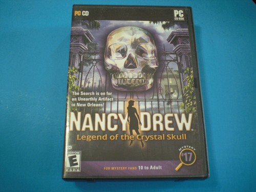 Juego de PC Nancy Drew Mystery #17 Legend of the Crystal Skull - HER CD interactivo - Imagen 7 de 7