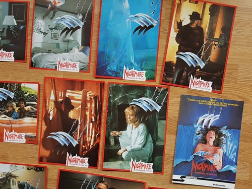 Wes Craven NIGHTMARE ON ELM STREET 12 rare German lobby cards '84 FREDDY KRUEGER - Picture 2 of 2