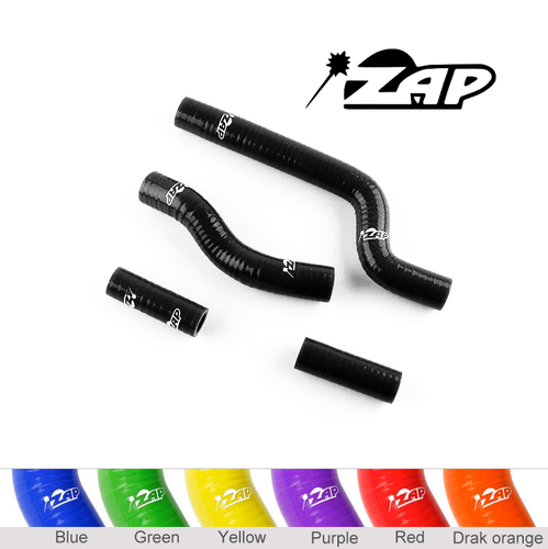 Kit de mangueras de refrigerante de radiador de silicona negras para Yamaha YZ250 YZ 250 2005-2017 - Imagen 1 de 10