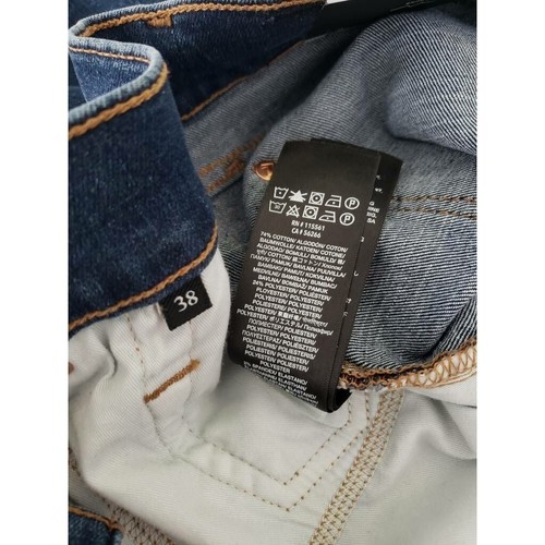7 For All Mankind Herren Paxtyn Skinny Jeans Blau Stretch Medium Wash Denim 38 Neu - Bild 6 von 6
