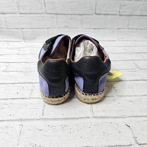 Fly London Men's SUVI523FLY Violet Black Suede Trainers UK 4 Espadrilles Sneaker - Picture 5 of 11
