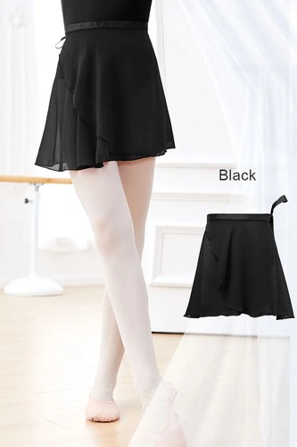 Ballet Skirts Dance Skirt Chiffon Skirts for Girls Tie Up Mini Short Skirt - Picture 9 of 42
