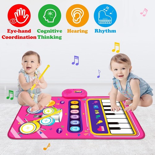 Toys for 1 Year Old Girl Gifts: Baby Musical Mat Toddler Age 1-2 - 3 in... - Picture 7 of 11