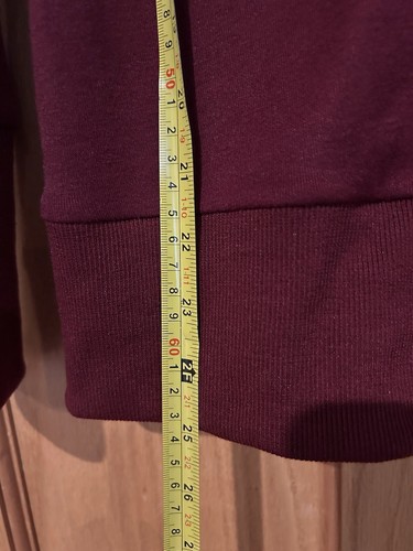 NENONA Women's V-Neck Button Down Knitwear Long Sleeve Burgundy Sz Small - Picture 7 of 8