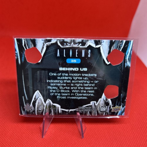 2018 Upper Deck Aliens Movie Acid Blood Die-Cut /25 Behind Us #35 p1l Sci-fi - Picture 2 of 2