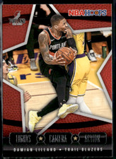 2020-21 Panini NBA Hoops - Damian Lillard #17 Lights Cameral Action
