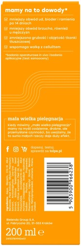 Tołpa Dermo Body Gym Trainingsserum Bauch + Oberschenkel + Hüften Fettverbrennung 200ml - Bild 2 von 2