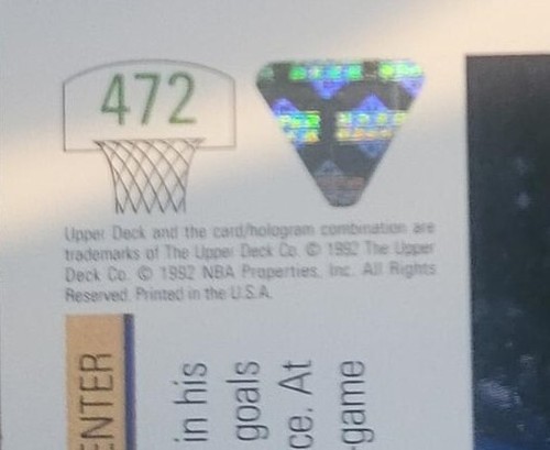 1991-92 Upper Deck Basketball $1 each Complete your set #251-500 - Picture 2 of 200