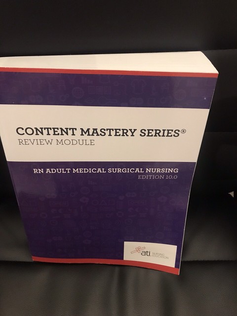 RN Adult Medical Surgical Nursing Edition 10 0 By Assessment Technologies Institute 2016 Paperback