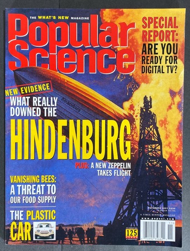 (4) POPULAR SCIENCE Magazine ~ 120th Anniv./Skunk Works/Enola Gay/Hindenburg - Picture 2 of 9