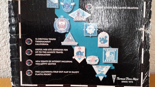 Thomas Bros. Maps The Thomas Guide California Road Atlas 1998 Edition Pre-owned - Picture 2 of 9
