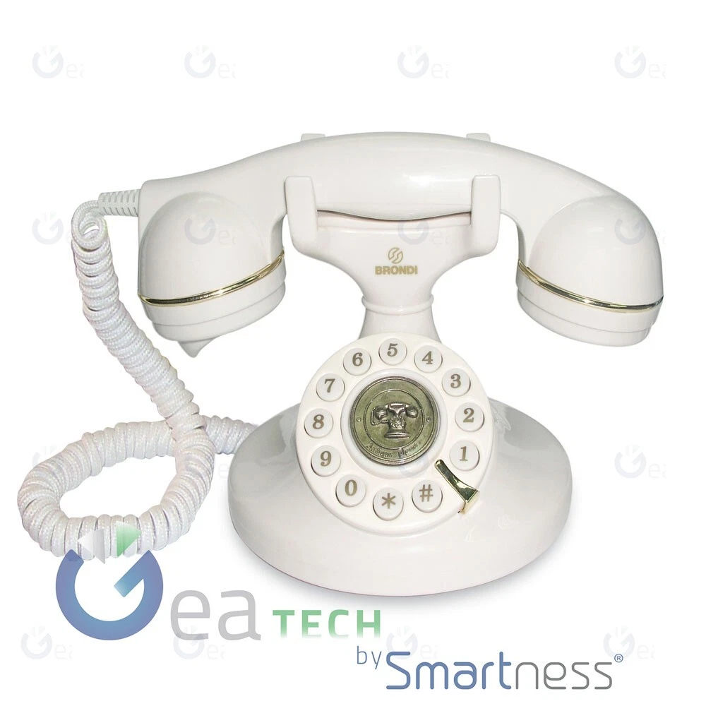 Gugxiom Teléfono Fijo Vintage, Telefono Fijo, Elegante Teléfono Retro