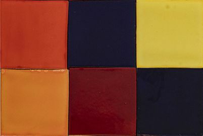 Küchenfliesen Wandfliesen Patchwork Aus Einfarbigen Fliesen 90 Stück - Intenso - Bild 2 von 6