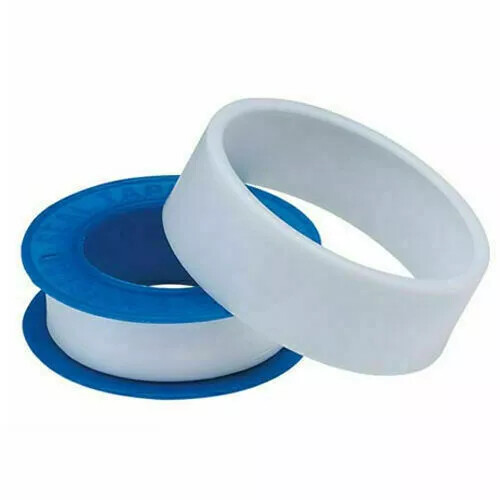 NASTRO GUARNIZIONE FILETTATURA IDRAULICI BIANCO PTFE 12mtr x 12mm TEFLON - Foto 2 di 3