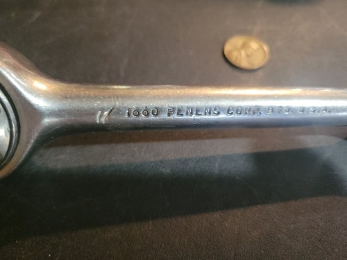 Vintage 1660 Penens 1/2 Ratchet with Odd Reversing Switch / Lever - Picture 2 of 3