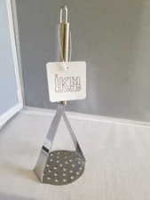 IKM Stainless Steel Potato Crusher, Pav Bhaji Masher