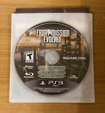 Front Mission Evolved Playstation 3 PS3 Game DISC and Manual ONLY - Tested Works