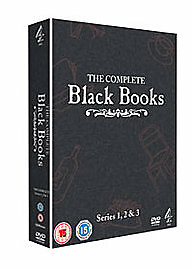 Black Books: Series 1-3 DVD (2013) Bill Bailey, Wood (DIR) cert 15 Amazing Value - Afbeelding 1 van 1