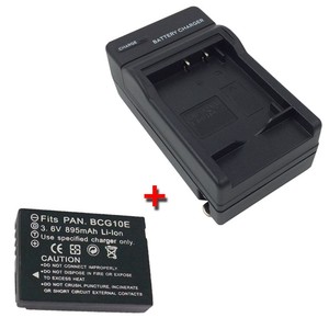2X Batería para Panasonic Lumix DMW-BCG10e DMC-TZ66 TZ19 TZ20 TZ25 ZS3 ZS8 ZS10