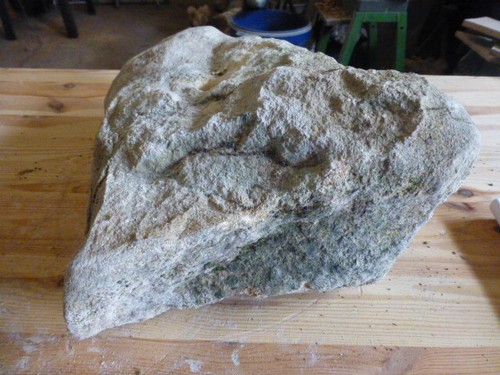 Quellstein Brunnenstein mit Loch für Quellsteinbrunnen Naturstein Nr. 60 Unikat - Bild 14 von 15