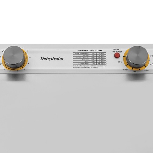 Lebensmittel Dörrapparat für Obst 18 Fächer Deshidratador De Alimentos Heimgebrauch 600W HEISS! - Bild 20 von 21