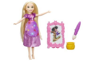 muñeca gigante de rapunzel