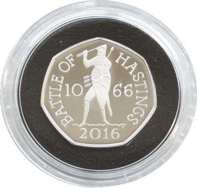 2016 Royal Mint Battle of Hastings 50p Fifty Pence Coin Pack Uncirculated
