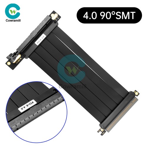 PCI-E 3.0/4.0 16x Riser Kabel Grafikkarte Verlängerungskabel GPU Erweiterungskarte - Bild 26 von 27