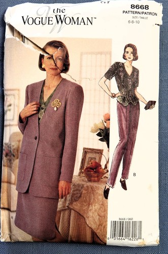 KÄUFERWAHL: VOGUE SCHNITTMUSTER DAMEN, GESCHNITTEN & UNGESCHNITTEN $3,99-7,99 VERSAND $4,00 - Bild 33 von 78