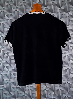 VERY RARE DAMIR DOMA X LOTTO BLACK GRAPHIC SHIRT SIZE M BLACK TEE