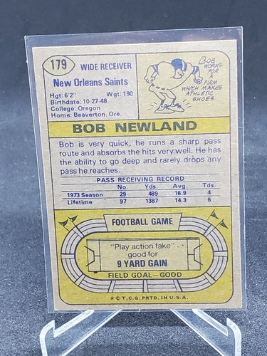 1974 Topps Football - Pick Your Card - Part 2 - Picture 106 of 482