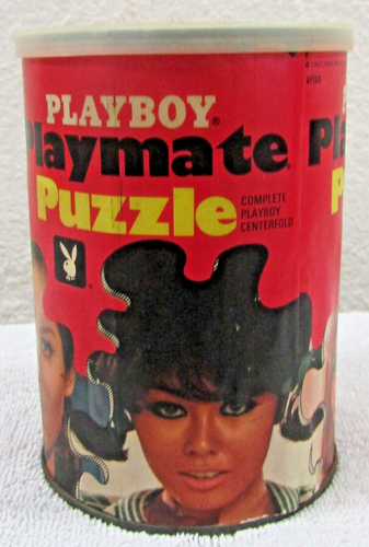 Vintage 1967 Playboy Playmate Puzzle AP108 Gwen Wong Sealed Never Opened - Picture 3 of 11