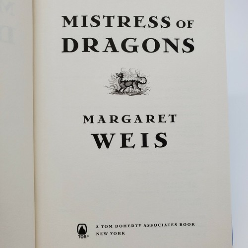 Dragonvald Series Books 1 & 2 Mixed Lot Mistress of Dragons Dragon's Son by Weis - Picture 8 of 11