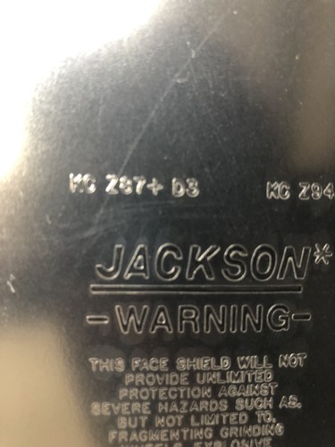 Nuovo Jackson Face Shield ricambio PETG 8154 8x15,5x0,040" - Foto 3 di 3